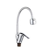 SL55-016F Смеситель РМС для кухни с высоким гибким изливом