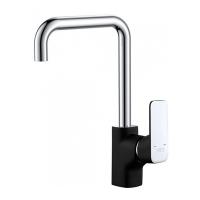 Смеситель D&K Berlin.Technische DA1432495 Для кухни черный/хром Смеситель D&K Berlin.Technische DA1432495 Для кухни черный/хром