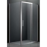 Душевой уголок Cezares Lucido LUCIDO-AH-1-120/90-C-Cr 120x90 стекло прозрачное/хром