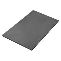 Душевой поддон WasserKraft Elbe 74T06 Черный 120х80