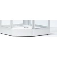 Душевой поддон IFO Solid SKP 634081 N 99, пентагональный 90x90 см серый стальной