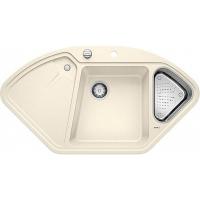 Мойка кухонная Blanco Delta F 523674 InFino Silgranit жасмин