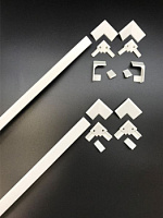 Бордюр для ванн и поддонов 20 мм Aquanet 00265573 Бордюр для ванн и поддонов 20 мм Aquanet 00265573