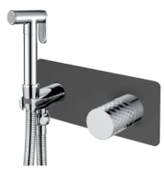 Гигиенический душ Boheme Stick 127-BCR, черный матовый/хром Гигиенический душ Boheme Stick 127-BCR, черный матовый/хром