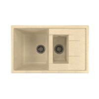 Мойка кухонная Mixline ML-GM22 328 Бежевая