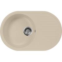 Гранитная мойка AquaGranitEx M-18 бежевый