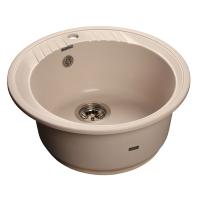 Мойка кухонная GranFest Rondo Белый 52х52