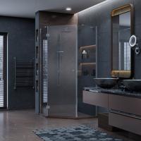 Душевой уголок Ambassador Diamond 12011112L Хром / Прозрачное стекло 100х100