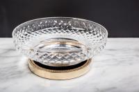 Мыльница Boheme Crystal Luxury Options 10205, золото