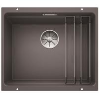 Мойка кухонная Blanco ETAGON 500-U 522228 тёмная скала 45х55