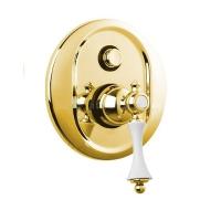 Смеситель Cezares Margot MARGOT-VDIM-03/24-Bi для душа встраиваемый золото 24 карат