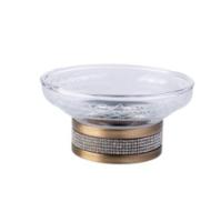 Настольная мыльница Boheme ROYALE CRISTAL BR 10930-BR, бронза