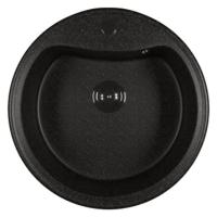 Мойка кухонная Mixline ML-GM09 308 Черная Мойка кухонная Mixline ML-GM09 308 Черная