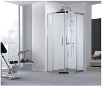 Душевой угол Aquanet Delta NPE2142 R550 90*90*200 см, прозрачное стекло