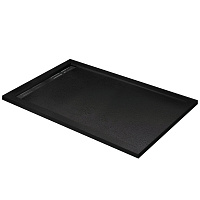 Панель для поддона CEZARES TRAY-AS-AH-120/90-100-SCR-NERO 120*90 см, черная