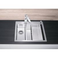 Мойка кухонная Blanco Claron 340/180 IF/А 521647 нерж. сталь зерк.пол.