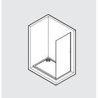 Боковая стенка SystemPool S-Line 5 S316000005 80x200 правая стекло прозрачное