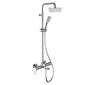 Душевая система с изливом Remer Energy EY34A8CPUFD25G, хром