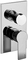 Встраиваемый смеситель для ванны и душа Paffoni Tango TA019CR/M, хром