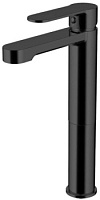 Смеситель для раковины Aquanet Passion AF300-11B высокий, черный
