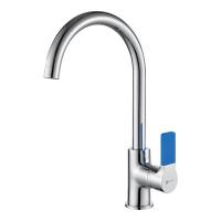 Смеситель Lemark Aura LM0605C для кухни с высоким поворотным изливом, хром