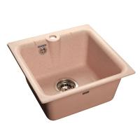 Мойка кухонная GranFest Practic Светло-розовый-3