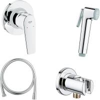 Смеситель Grohe BauFlow 124900 с гигиеническим душем