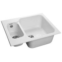 Мойка кухонная GranFest Standart GF-S615K Белый 62