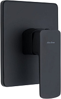 Встраиваемый смеситель для душа Allen Brau Infinity X1 5.21015-31, черный матовый
