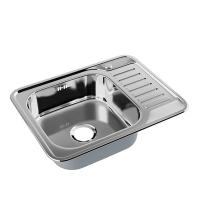 Кухонные мойки Iddis Basic BAS65PLi77 нержавеющая сталь, Полированный , L, 65х50