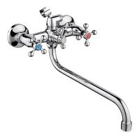 SL71-143 Смеситель РМС  для ванны с длинным изливом