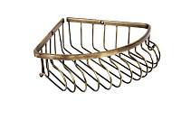 Угловая полка Boheme MEDICI 10621, бронза