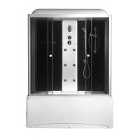 Душевой бокс Niagara NG-5170 170x75 стекло тонированное/черное/белый