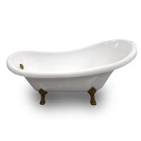 Акриловая ванна Gemy G9030 D 175x82 бронза