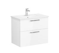 Тумба подвесная с раковиной Vitra Root 80 см 66306, белый глянец Тумба подвесная с раковиной Vitra Root 80 см 66306, белый глянец