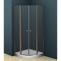 Душевой уголок Cezares Royal Palace ROYAL PALACE-A-R-2-100-C-Br 100x100 стекло прозрачное/бронза