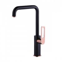 Смеситель Iddis Slide SLIBG00I05 Для мойки Черный / Золото