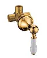 Дайвертер встраиваемый Boheme Imperiale 623, золото