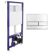 Инсталляция для унитаза Berges Wasserhaus Novum 040212 4 в 1