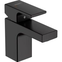Смеситель Hansgrohe Vernis Shape 71567670 Для раковины матовый чёрный