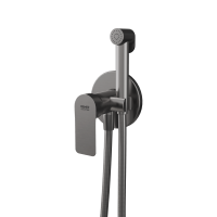 Гигиенический душ со смесителем Remer Infinity I65WNP, никель брашированный Гигиенический душ со смесителем Remer Infinity I65WNP, никель брашированный