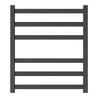 Полотенцесушитель электрический Point Меркурий PN83856B П6 500x600, диммер справа, черный