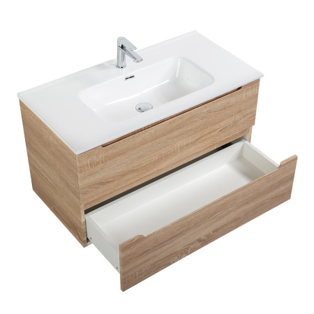 Фото тумба подвесная belbagno etna 100 rovere bianco 