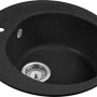 Фото гранитная мойка aquagranitex m-08 черный