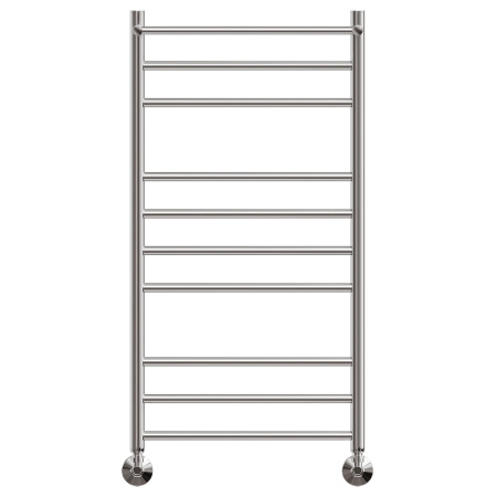 Фото полотенцесушитель водяной point аврора pn10150p п9 500x1000 с полкой, хром