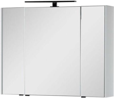 Фото зеркало-шкаф aquanet латина 100 белый