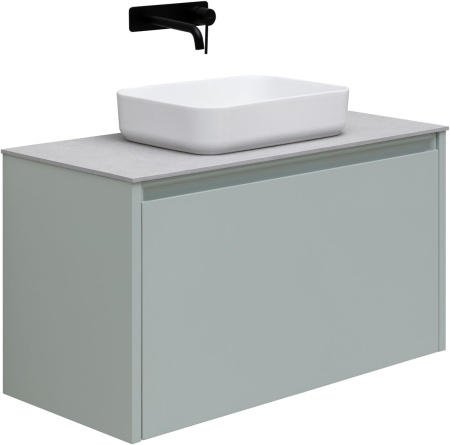 Фото тумба под раковину allen brau fantasy 100 1.11004.pwm папирус матовый