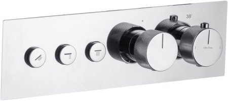 Фото встраиваемый смеситель для ванны и душа allen brau liberty 5.33003-00, хром