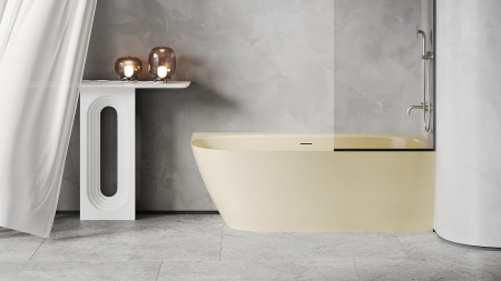 Фото ванна salini s-sense sofia corner r 102514grf 170*85 см, глянец покраска по ral полностью