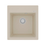 Фото мойка кухонная lemark hanka 450 бежевый